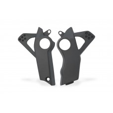 CNC Racing Carbon Fiber Lower Frame Side Covers for the Ducati DesertX